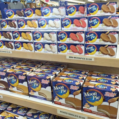 Variety of MoonPie Flavors